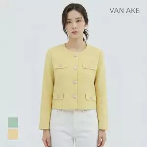 [반에이크] 라운드넥 버튼포인트자켓_VB35JKQ304Z