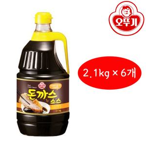 오뚜기 돈까스소스 2.1kg×6개