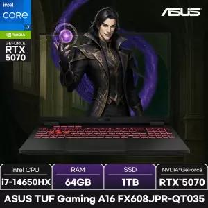 ASUS TUF Gaming F16 FX608JPR-QT035/RAM 64GB/SSD 1TB/WIN11/ +마우스증정