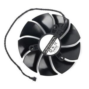 쿨러레이지 85mm DC 12V 0.55A 4핀 PLA0915S12H RTX2080Ti GPU 팬 EVGA RTX 2060 2070 2080Ti 그래픽 카드 냉각 팬(팬 - A)
