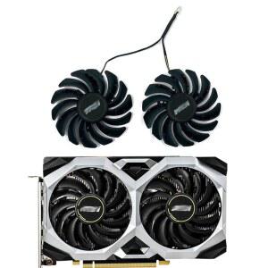 KIKIFAN 2pcs 87mm PLD09210S12HH 1660 MSI GeForce GTX 슈퍼 1660Ti RTX 2060 벤투스 XS OC 쿨링 그래픽 카드