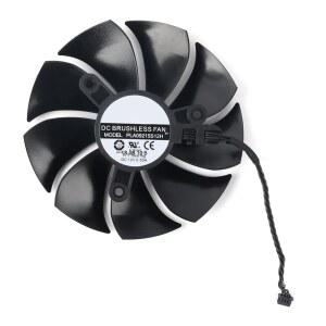 쿨러레이지 85mm DC 12V 0.55A 4핀 PLA0915S12H RTX2080Ti GPU 팬 EVGA RTX 2060 2070 2080Ti 그래픽 카드 냉각 팬(팬 - B)