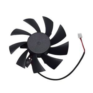 Zotac GTX 1050 Ti 미니 그래픽 카드용 InRobert DIY 듀얼 베어링 85mm 2핀 비디오 카드 팬 교체