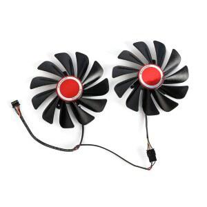 InRobert FDC10U12S9-C 95mm 비디오 카드 쿨러 팬 교체용 XFX RX 590 Fatboy, 580 GTS 그래픽