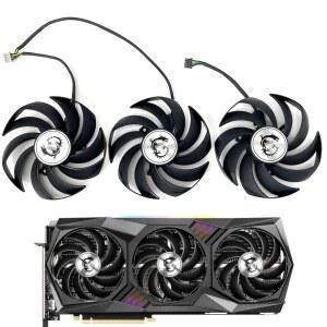 PLD09210B12HH RX 6800XT 게이밍 X 트리오 팬 MSI RTX 3060 Ti 3070 3080 3090 그래픽 카드 쿨링 PLD09210S12HH (팬)