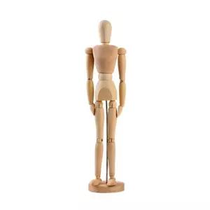 인테리어 장식소품 원목 구체 관절 목각인형 30cm/인형/나무/장식/우드/목각/드로잉/사람
