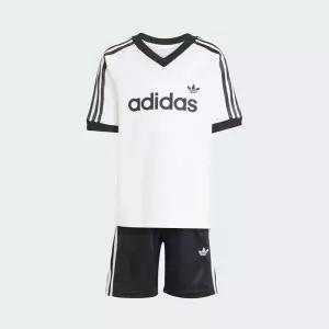 아디다스 ADIDAS 베이비 저지 숏 티 세트 KD3317