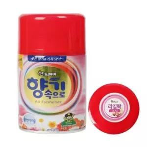 탈취제 산도깨비)향기속으로 자동분사기리필(라일락/290ml)