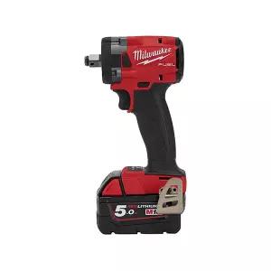밀워키 충전임팩렌치 1/2인치 M18 FIW212-502X (18V) 5.0Ah 배터리2개