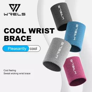 WRELS 콜드 손목 밴드 스포츠 Bracers 땀 수건 커프 테니스 가드 농구 피트니스 흡수