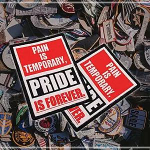 패치 와펜 PAIN 밀리터리 PRIDE 찍찍이 OW87530D