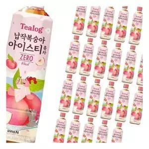 티로그 납작복숭아 아이스티 제로 홍차 500mlx24PET
