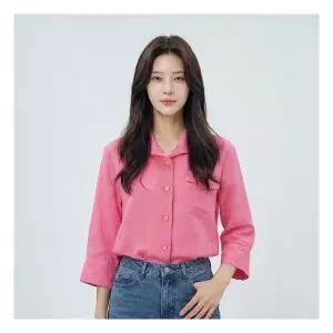 [PAT] 린넨 오픈카라 아우터형 셔츠_1K41505