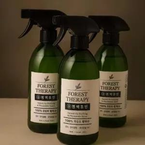 편백스프레이 편백나무수 탈취제 피톤치드방향제 차량 밀폐공간 500ml (편백휴연)