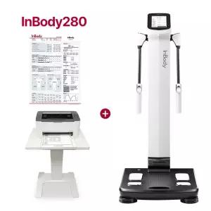 인바디 체성분 분석기 Inbody280 헬스장 병원사용 체지방 측정 /프린터+테이블+결과지 풀세트 구성 (무상설치)