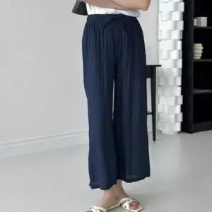 [텐바이텐][홍은]여자 무지 통바지 데일리 팬츠 밴딩 츄리닝 와이드 아이스 여