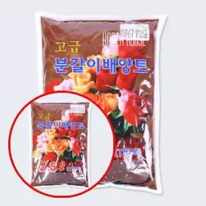 데이지 C2311 고급 분갈이 배양토 2.5L 다육이흙 베란다텃밭흙 원예용흙