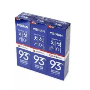 치약 메디안 치석 오리지널 120gX3개 구취제거