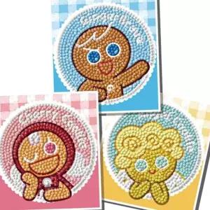쿠키런킹덤 러블리 쿠키런 (스티커) 보석십자수 10x11