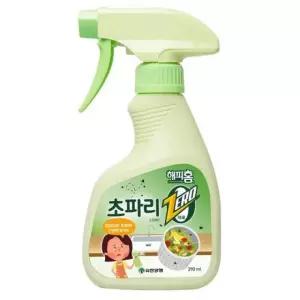 옆집샵 싱크대 초파리 제로 스프레이 290ml 날파리 제거제 배수구 위생 살충 스프레이