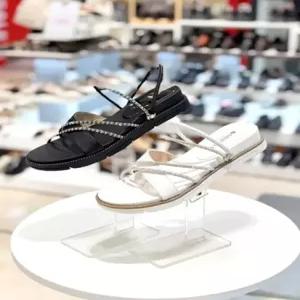 탠디 여성 럭셔리 두줄큐빅 4cm 투웨이 샌들X12P3072N EPT