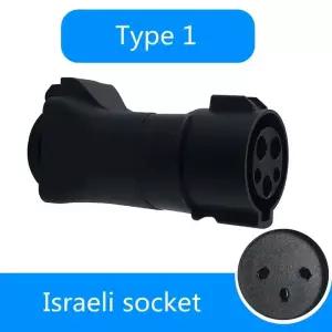 가정용전기차충전기 EVSE 차량용 충전기 커넥터 어댑터 Sae J1772 to AC 출력 220V 전기 오토바이 스쿠터 R