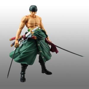 Anime 원피스 18cm BJD Roronoa 관절 이동식 PVC 액션 피규어 컬렉션 모델 완구