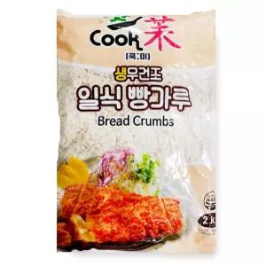 빠른 배송 일식 생빵가루 빵가루 2kg 생무건조 습식빵가루 일식빵가루 무건조 서치D3
