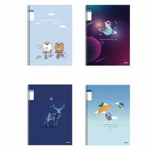 필기 학원 라인 줄있는 무제노트 공책 학교노트 10개 학생 학습 공부 관공서 초등 1세트