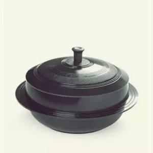 키친아트 가마솥 냄비 누룽지 찌개 뚝배기 22CM 학교 관공서 대형 통주물무쇠 무쇠솥 미니 돌솥밥솥