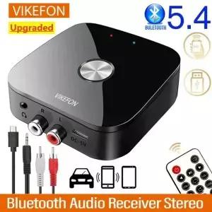 NFC Bluetooth 오디오 수신기 3.5mm AUX RCA 스테레오 무선 어댑터 USB 동글 HIFI 원격 제어 차량용 키트