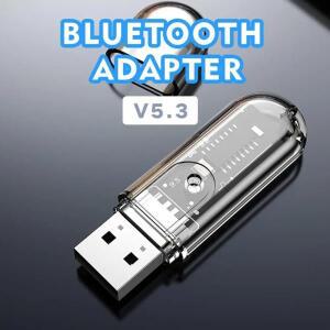 USB 블루투스 5.3 어댑터 컴퓨터 무선 송신기 수신기 자동차 컴퓨팅 용 오디오 커넥터