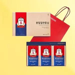 (백화점동일최신품)정관장 봉밀절편홍삼 20g x 6개입 쇼핑백