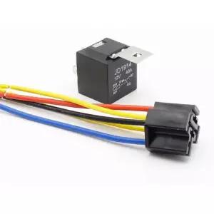 12v 자동차 릴레이 방수 40a 커넥터 소켓 잭 단자 선