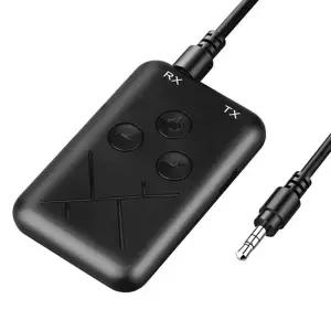 블루투스 수신기 송신기 2 in 1 스테레오 APTX 무선 Aux 오디오 TV PC BT 4.2 용 3.5mm 잭 RCA 차량용