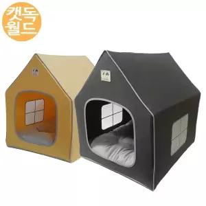 페로가토 텐트하우스 고양이집 분리형방석 펫하우스 튼튼한 반려묘 휴식공간 대형 숨숨집
