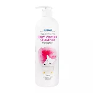 포켄스 샴푸 베이비파우더 1.000ml/고양이/미용/용품/목욕/거품/클렌저/클렌져/반려묘