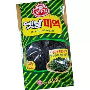 오뚜기 건미역 250g 해조류 미역국 재료 마른미역