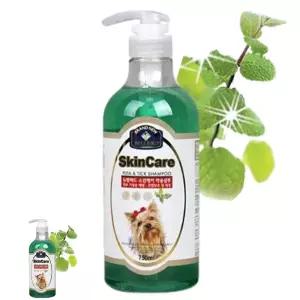 반려견셀프목욕 강아지 스킨케어 약용 샴푸 이벼룩 진드기 750ml 1P