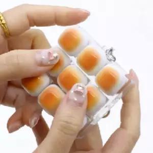 클리커 키보드 딸깍이 키캡키링9구 led 마시멜로
