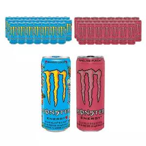 몬스터 에너지 망고로코, 355ml, 24개 + 몬스터 에너지 파이프라인펀치, 355ml, 24개