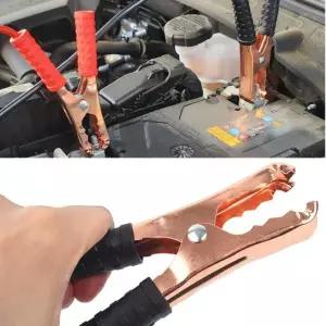 배터리 점프선 500AMP 차량용 쩜프선 휴대용 스타트 밧데리선 케이블 자동차