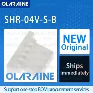 50/200/500Pcs SHR-04V-S-B 100 새롭고 독창적 인 IC 칩 커넥터 헤더 및 와이어 하우징 4 위치