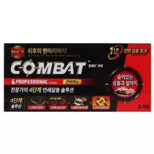 바퀴벌레약 컴배트 파워 큰바퀴용 6개입
