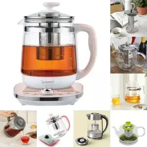 조그셔틀 멀티 포트 1.8L HV-5019TPJ/주전자/티포터/내열/유리/전기/티포트/차포트/차우림/차주전자/투명