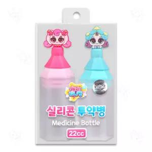 캐치티니핑 실리콘 투약병 22cc 2개입 (하츄핑+초롱핑) 1개