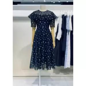 이월수량 JJ JIGOTT 25S/S 플로럴 프릴 플레어 원피스 GR5A0OP501 2782861
