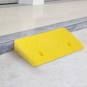 문턱경사대 휠체어진입판 계단경사판 50x27x9cm 노랑