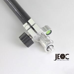 JEOC 범용 텔레스코픽 탄소 섬유 RTKGPS 폴 Trimble 및 일본 시스템, 220cm, 토지 측량 장비 액세서리