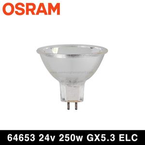 할로겐 램프 64653 ELC 24v 250w GX5.3 광학기기 치과 의료 사진 프로젝트 빔램프